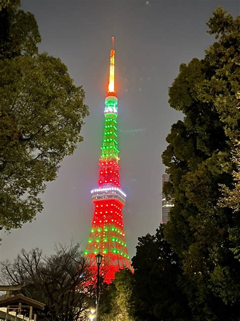 東京タワー ライトアップ 昔